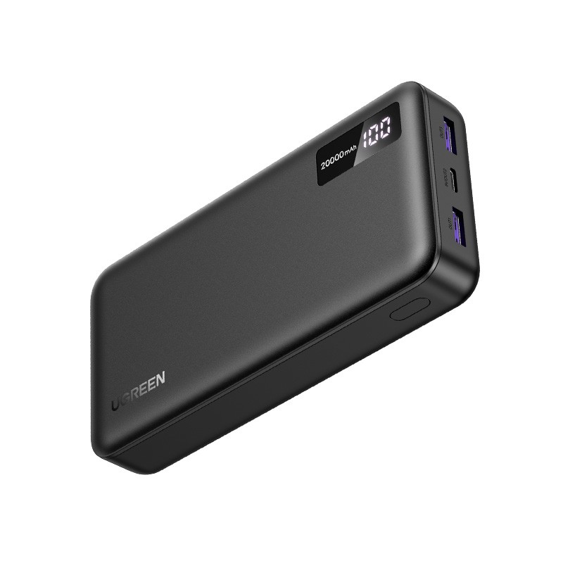 UGREEN PB312 20.000mAh 22.5W Powerbank 2x USB-A 1x USB-C mit USB