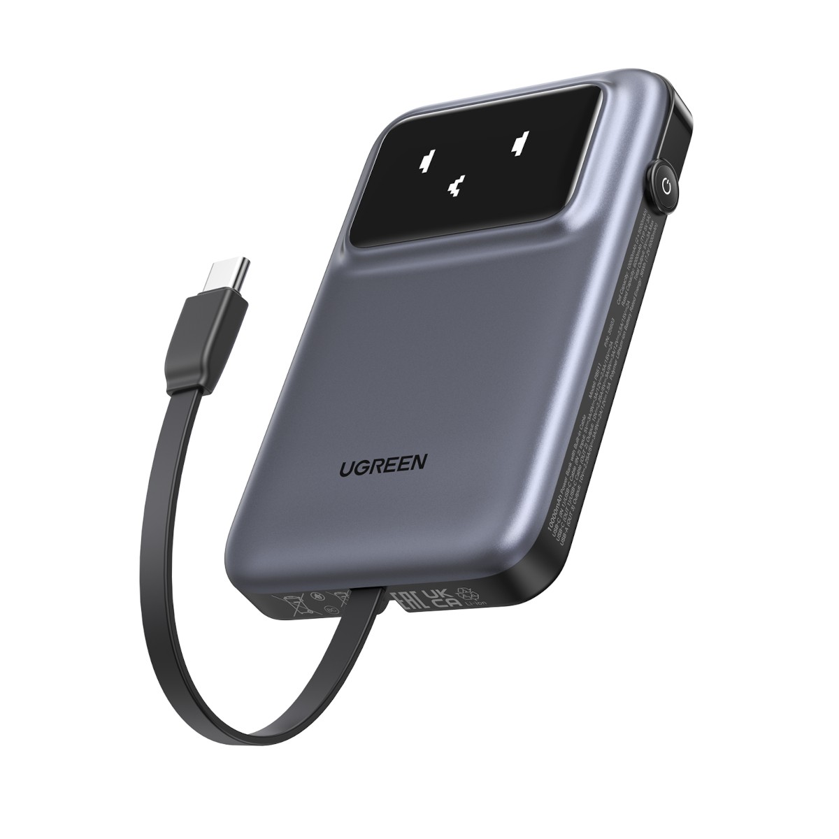 UGREEN Uno PB511 Powerbank 10.000mAh 30W 1x USB-A 1x USB-C 1x in
