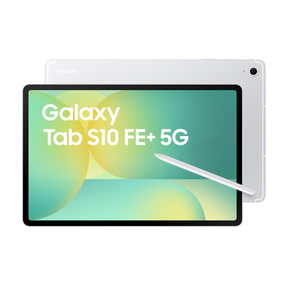 Samsung Galaxy Tab S10 FE+ 5G Silver 13,1" WQXGA+ Display / Octa-Cora / 8GB RAM / 128GB Speicher / Android / inkl. S-Pen