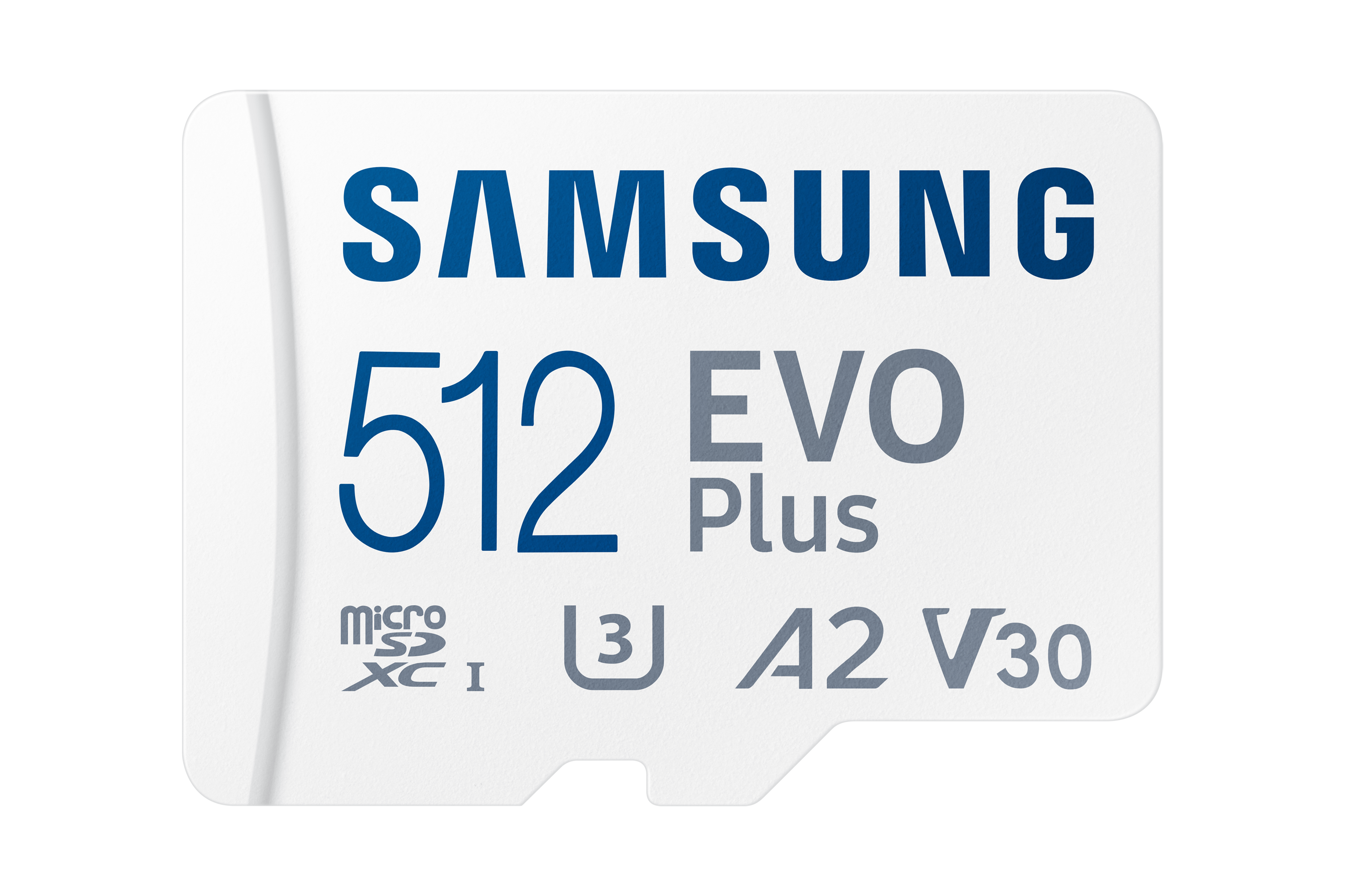 Samsung EVO Plus (2024) microSD-Speicherkarte inkl. SD-Adapter, 512 GB Speicherkapazität, UHS-I U3, Full HD & 4K UHD, 160 MB/s L