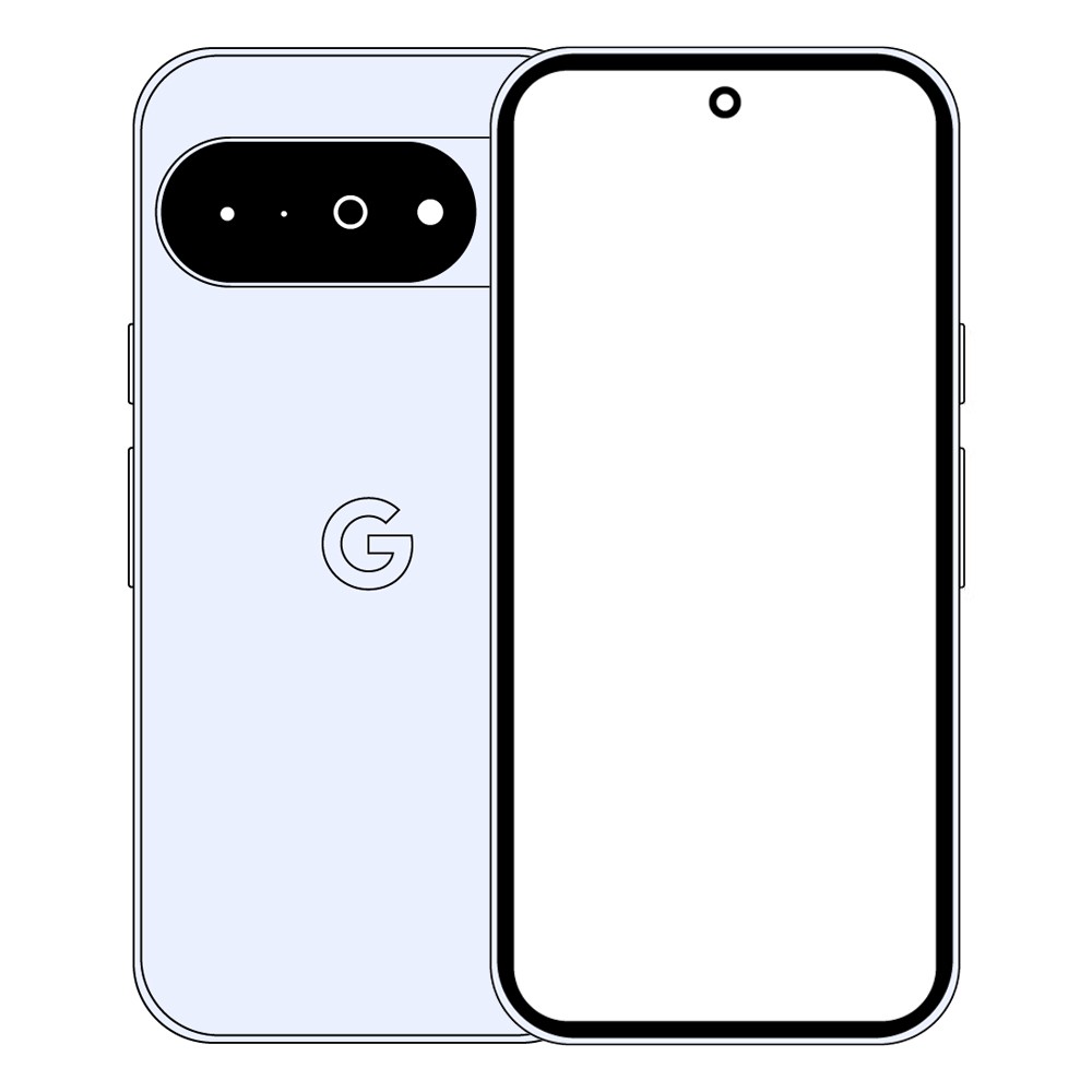Google Pixel 10 256GB Frost 16cm (6,3") OLED Display, Android 16 / Pixel UI, 48MP Triple-Kamera