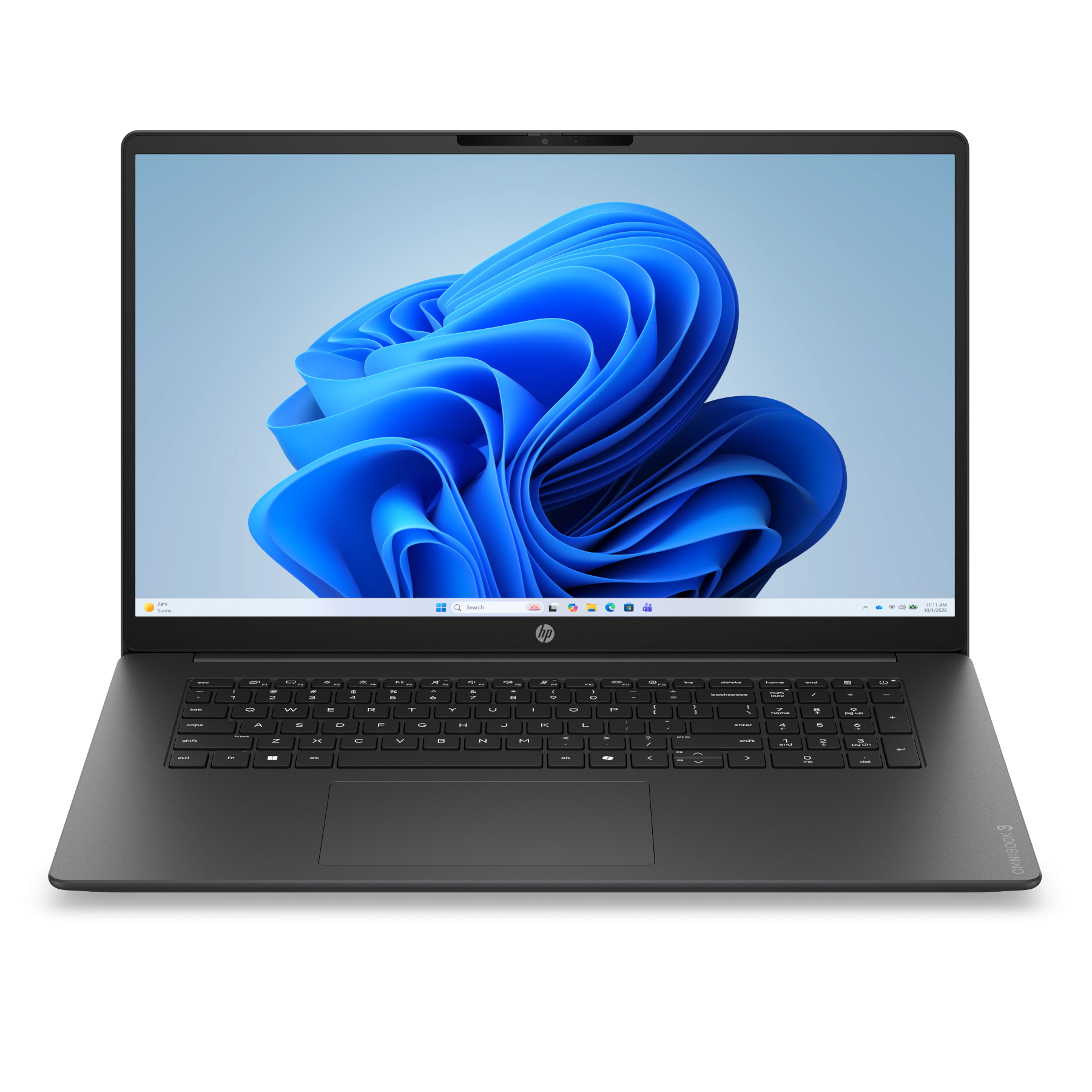 HP OmniBook 3 17-dk0132ng 17,3" FHD IPS, Intel Core 3 100U, 8GB RAM, 512GB SSD, W11