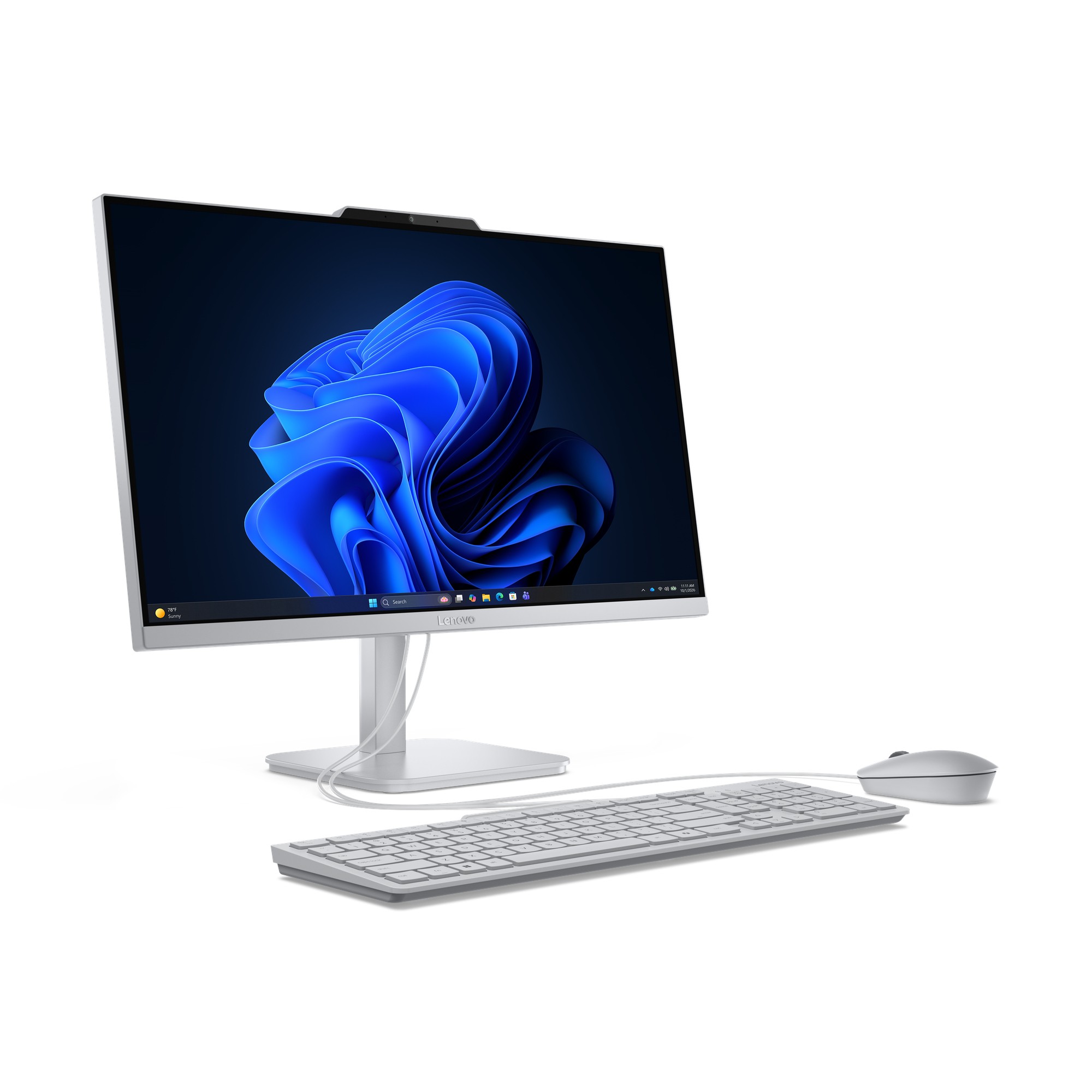 Lenovo IdeaCentre AIO A105 24 F0JS0029GE - 60,4cm (23,8") FHD-Display, AMD Ryzen 5 40, 8GB RAM, 512GB SSD, Radeon Grafik, Win11 