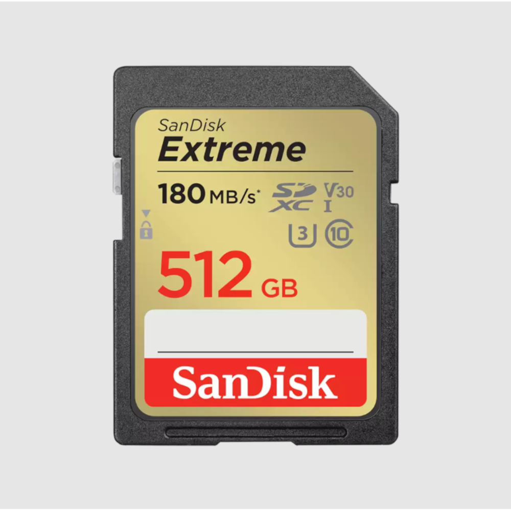 SanDisk Extreme SD-UHS-I-Speicherkarte - 512GB