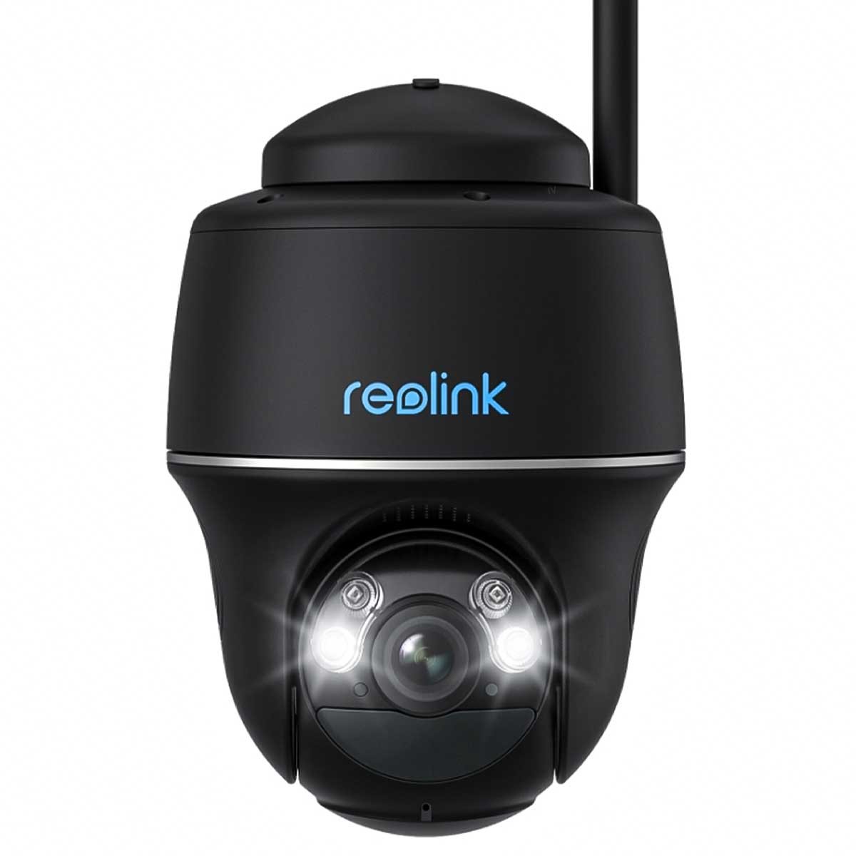 Reolink Argus Series B430 WLAN Überwachungskamera Schwarz 5MP (2880x1616), Akkubetrieb, IP64-Wetterschutz, Nachtsicht in Farbe, 