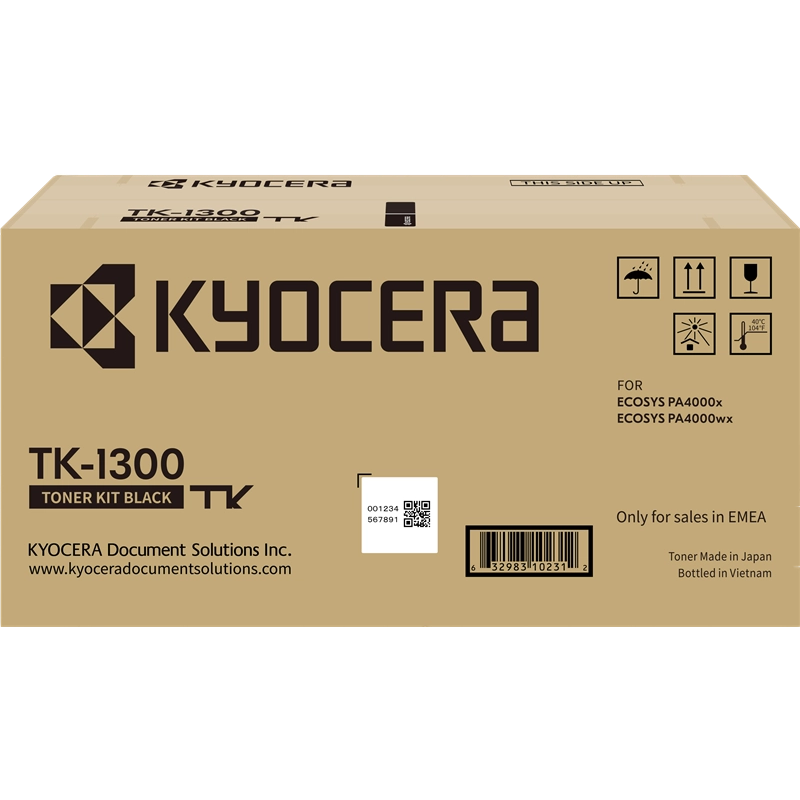 Kyocera Toner TK-1300 schwarz 3.000 Seiten