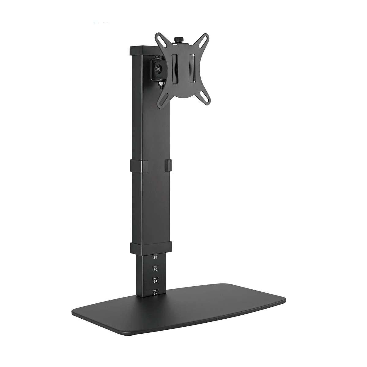 MyWall HL 55 L höhenverstellbarer Monitorständer für Hoch- und Querformat