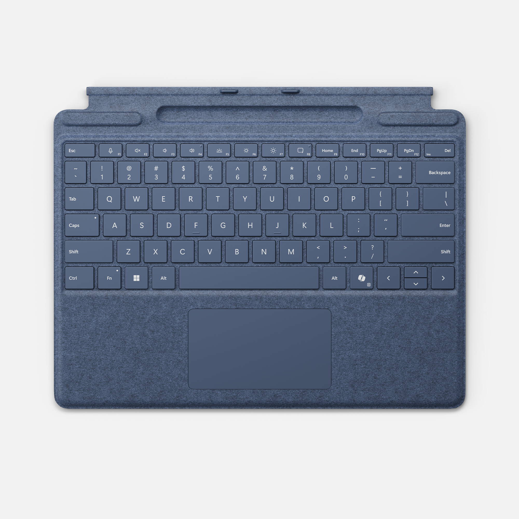 Microsoft Surface Pro Keyboard mit Stiftaufbewahrung - sapphire