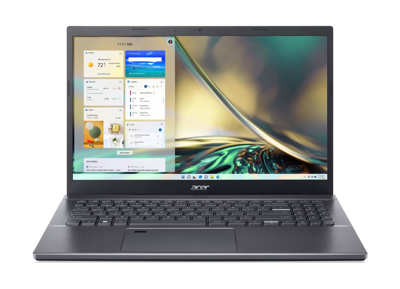 Acer Aspire 5 (A515-57G-700Q) 15,6" Full-HD, IPS, i7-1255U, 16GB RAM, 1TB SSD, Geforce RTX 2050, Windows 11
