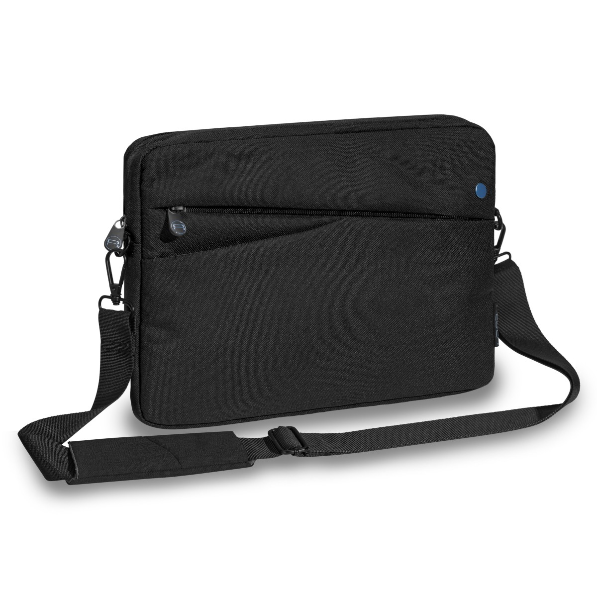 PEDEA Fashion schwarz/blau Tablet Tasche für Samsung X816N Galaxy Tab S9+ / Galaxy Tab S7