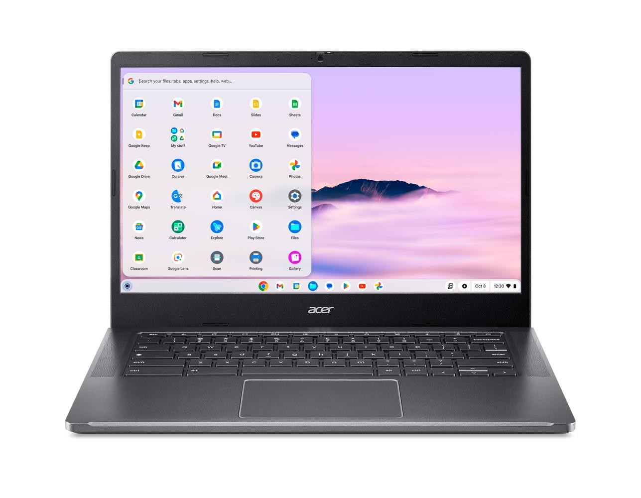 Acer Chromebook Plus 514 Laptop mit Google AI (CB514-4H-387Q) 14,0" Full HD, Intel i3-N305, 8GB RAM, 128GB SSD, ChromeOS Plus