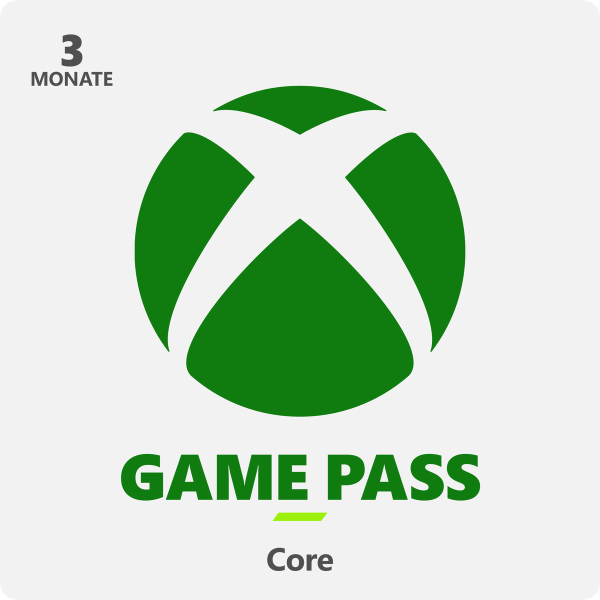Microsoft Xbox Game Pass Core [3 Monate]