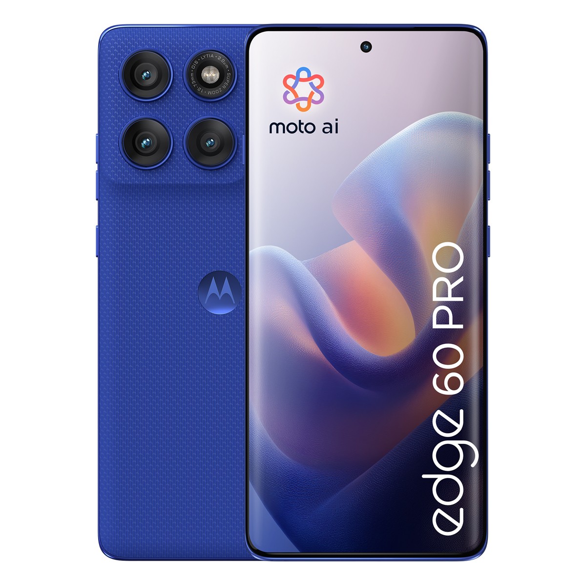 Motorola Edge 60 Pro 512GB Dazzling Blue 16,94cm (6,67") OLED Display, Android 15, 50MP Triple-Kamera