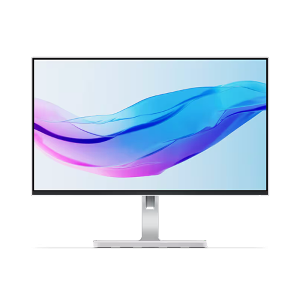 Lenovo L24m-4A Business Monitor - IPS Panel, 100Hz, Weiß-Silber Power Delivery 75Watt, höhenverstellbar (150mm)