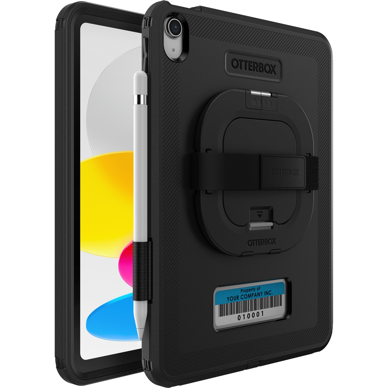 OtterBox Defender Tabletschutzhülle Kickstand mit Handschlaufe für Apple iPad 10. Generation