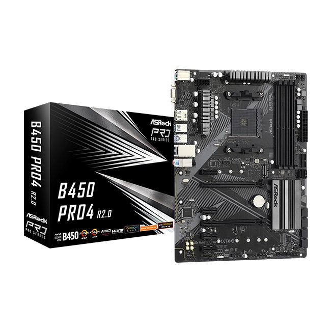 ASRock B450 Pro4 R2.0 Mainboard