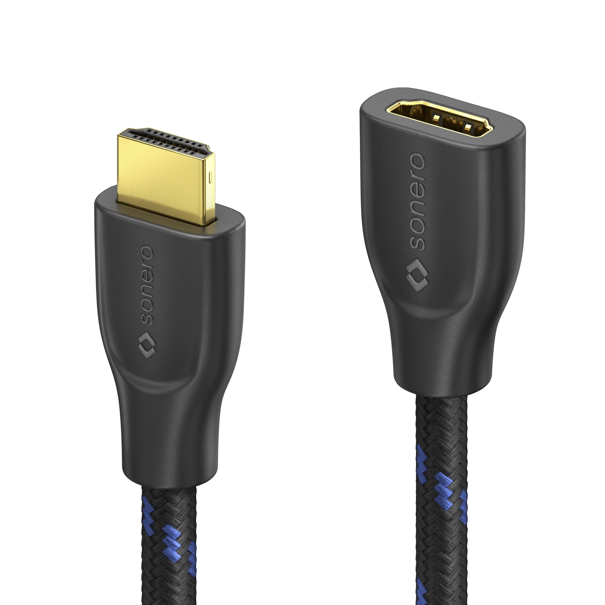 sonero Premium High Speed HDMI 4K Verlängerungskabel - 1,00m