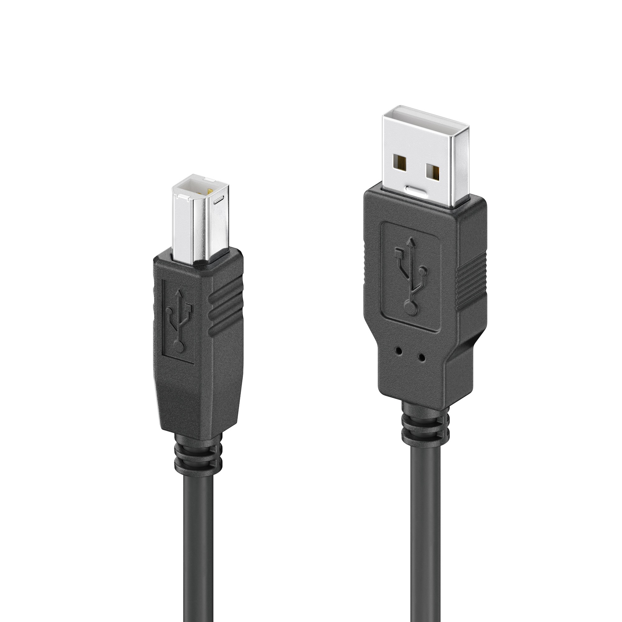 sonero USB 2.0 Kabel A-Stecker auf B-Stecker - schwarz - 0,50m