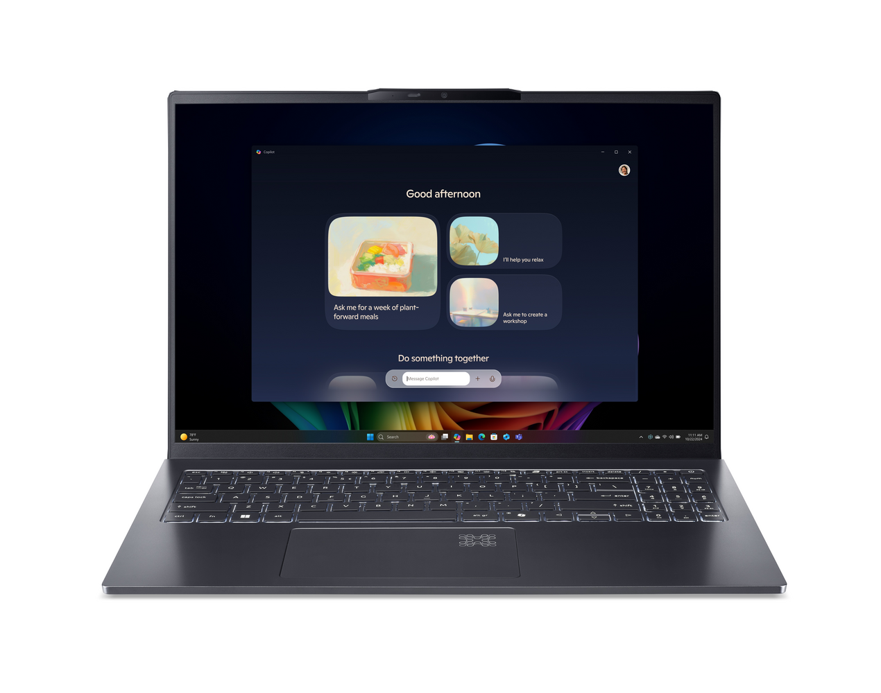 Acer Swift Go 16 AI OLED (SFG16-61-R6QV) Copilot+ PC 16,0" WUXGA, OLED, 120Hz, Ryzen AI R7-350 (50 TOPS), 32GB RAM, 1TB SSD, Win