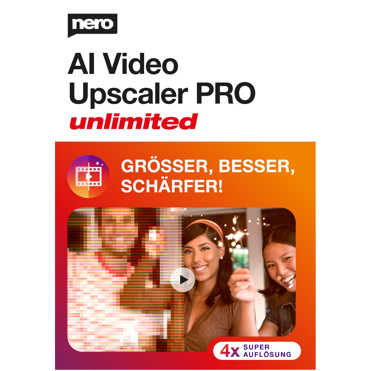 Nero AI Video Upscaler Pro Unlimited