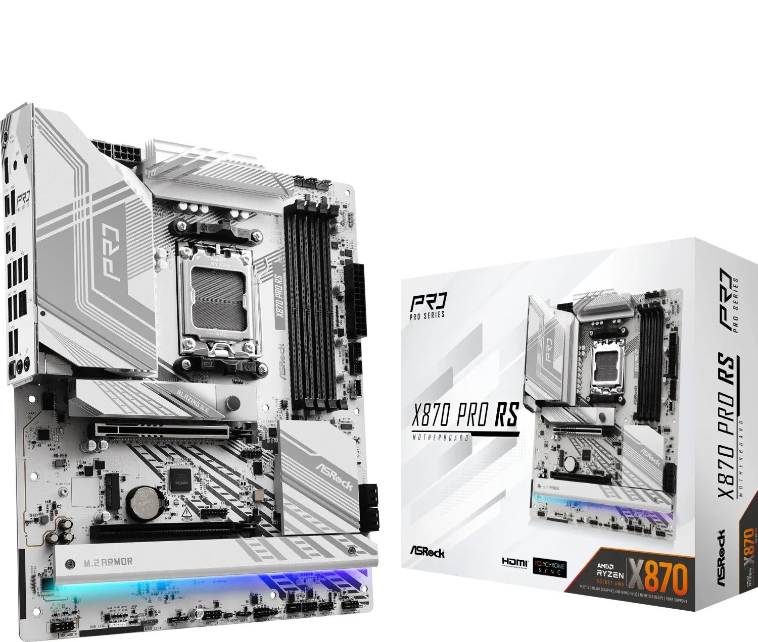 ASRock X870 Pro RS Mainboard Sockel AM5