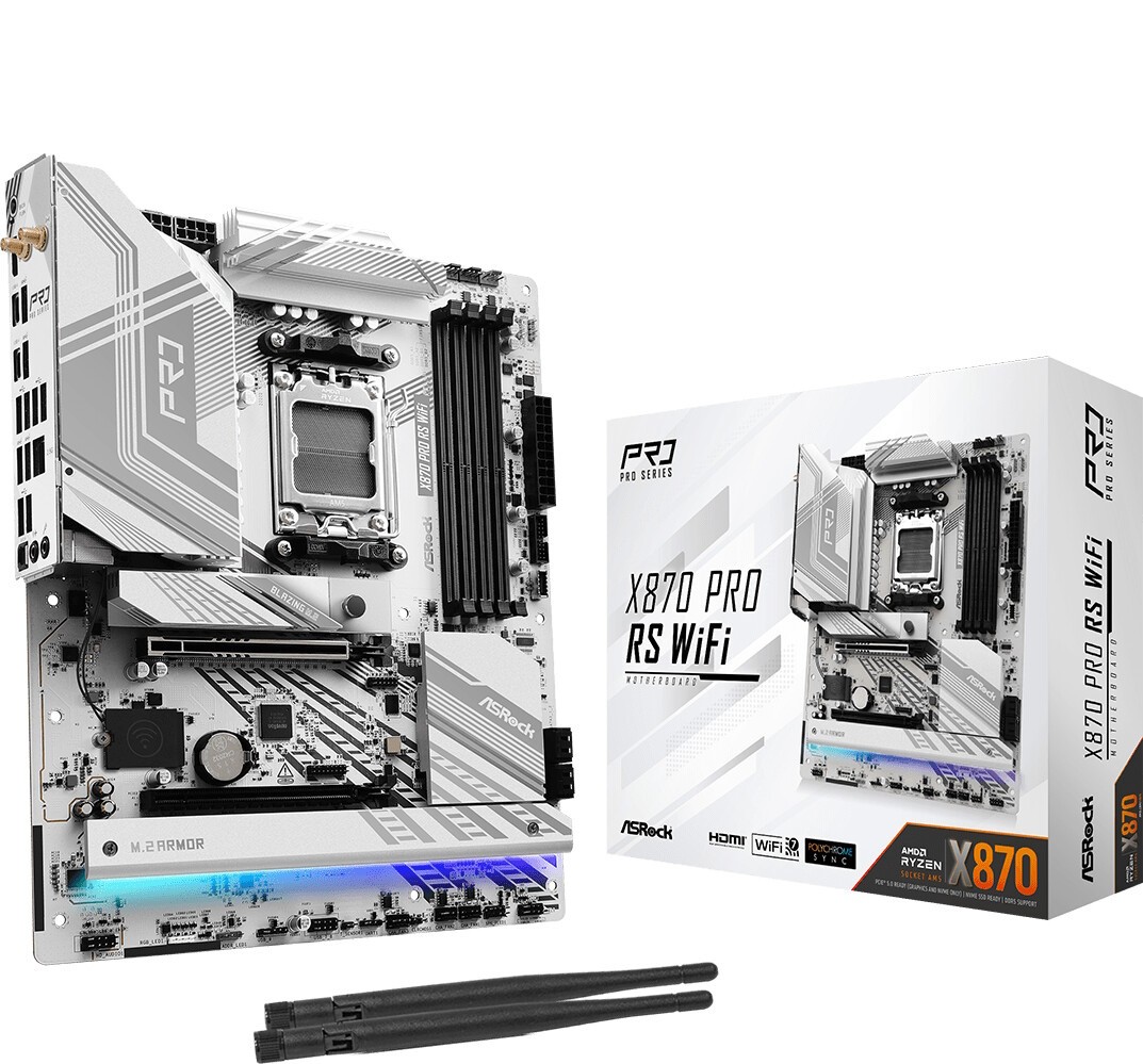 ASROCK X870 Pro RS WiFi Mainboard Sockel AM5