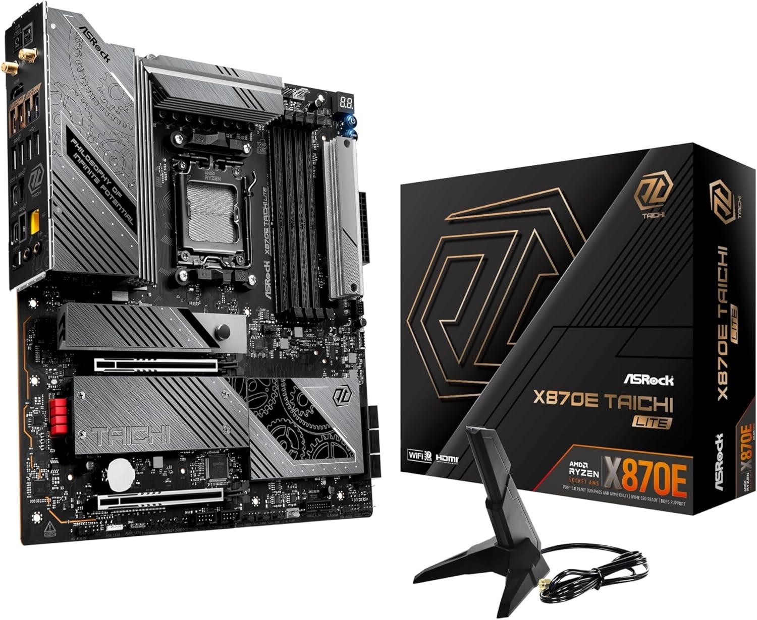 ASROCK X870E Taichi Lite Mainboard Sockel AM5