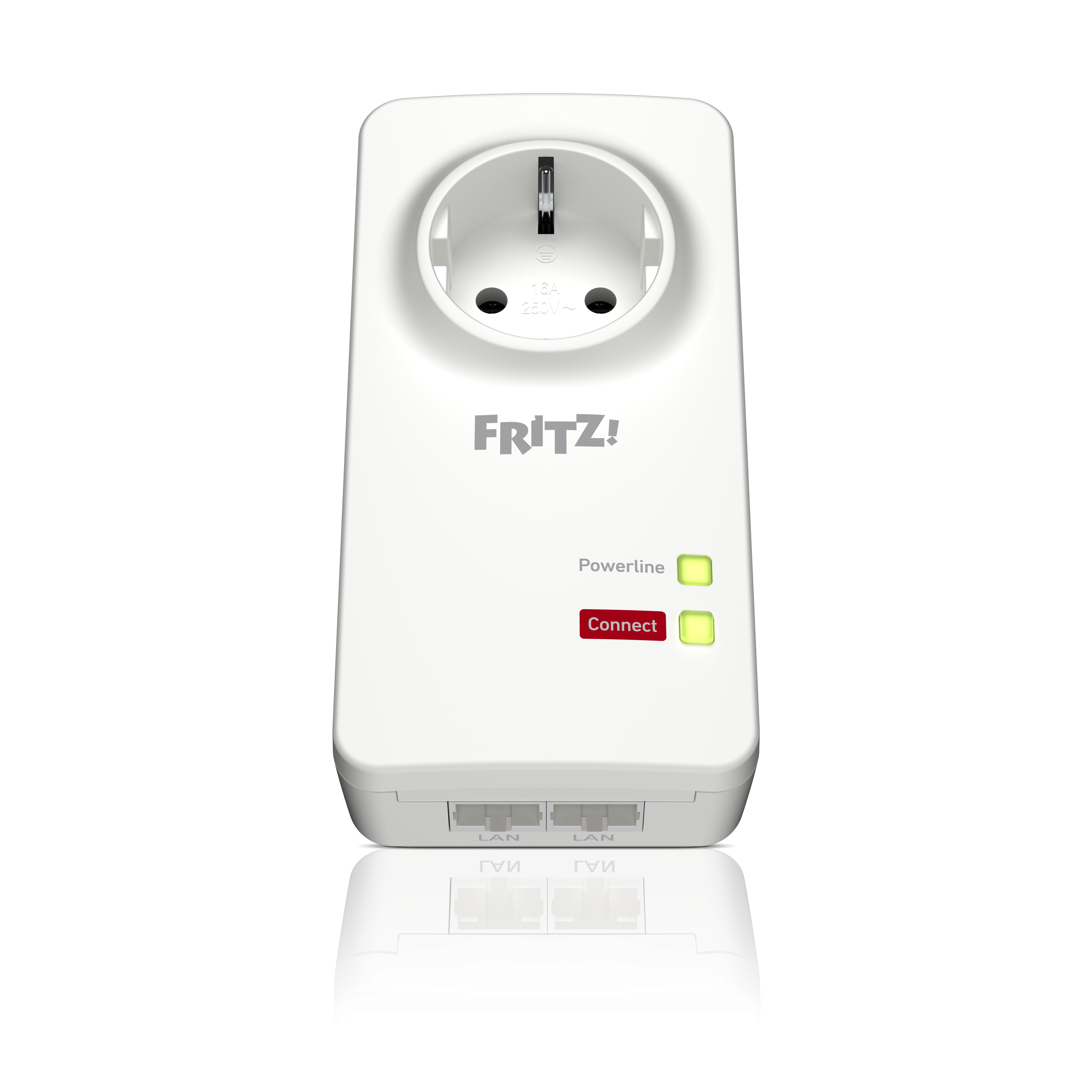 FRITZ!Powerline 1220 Adapter (1.200 MBit/s, 2 x Gigabit-LAN