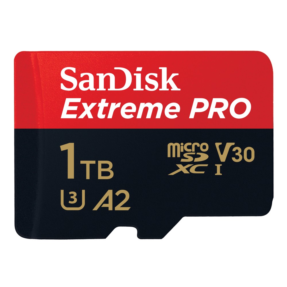 SanDisk 1TB Extreme PRO microSD Speicherkarte (2022) 200MB/s & 140MB/s Lese/Schreibgeschwindigkeit, A2 C10 V30 UHS-I U3