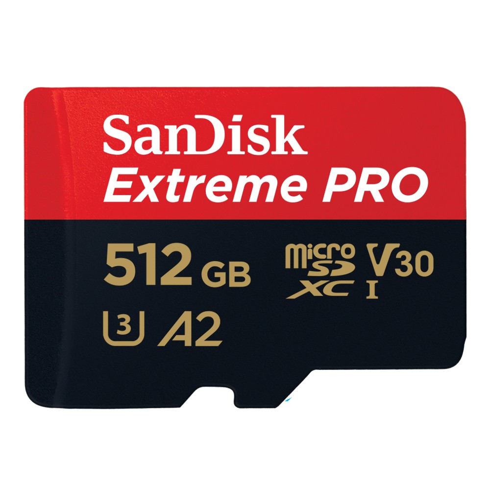 SanDisk 512GB Extreme PRO microSD Speicherkarte (2022) 200MB/s & 140MB/s Lese/Schreibgeschwindigkeit, A2 C10 V30 UHS-I U3