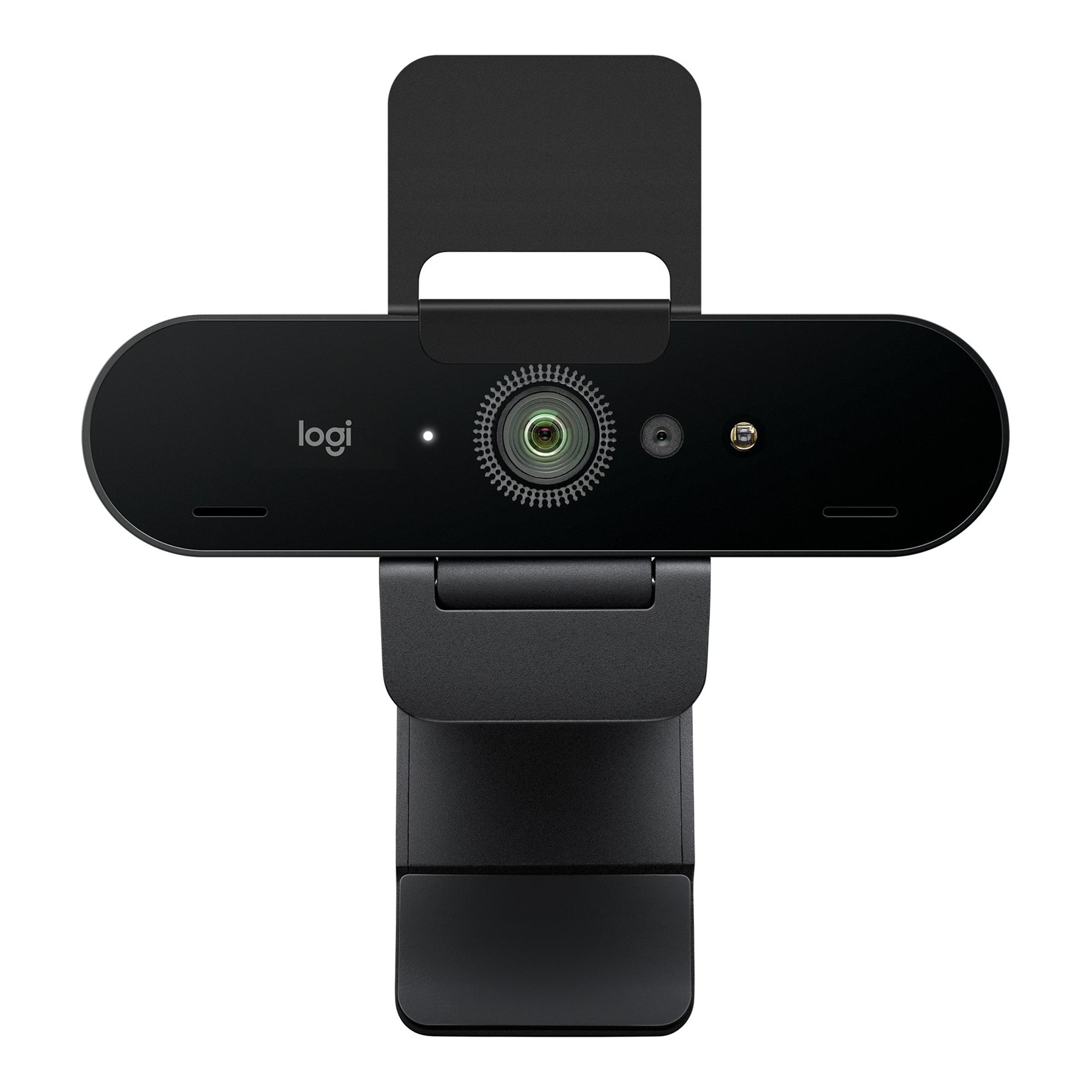 Logitech Brio 4K Webcam, Live-Streaming-Kamera mit 4K Auflösung Zwei omnidirektionale integrierte Mikrofone, Plug-and-Play über 
