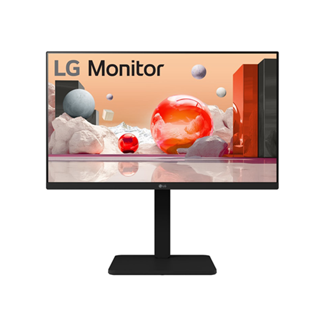 LG 24BA450-B Business Monitor - IPS Panel, 100Hz, Pivot 100Hz, 5ms, HDMI, VGA, DisplayPort , Höhenverstellbar (150mm)