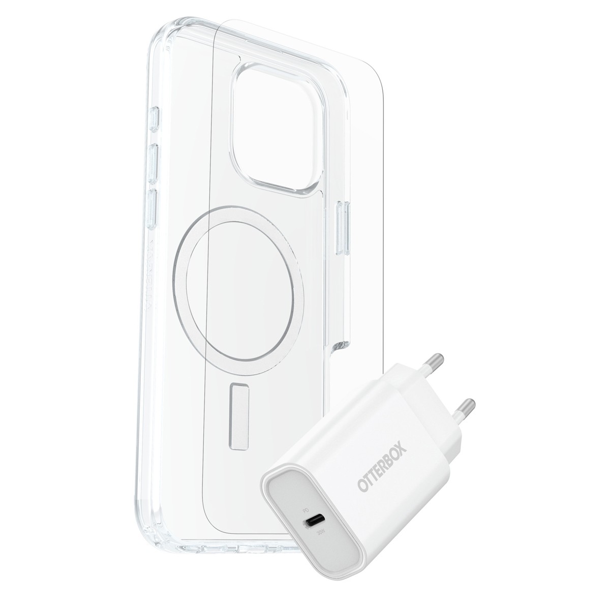 OtterBox KIT Apple iPhone 16 Pro Max Case/Glass/Charger 30W wh