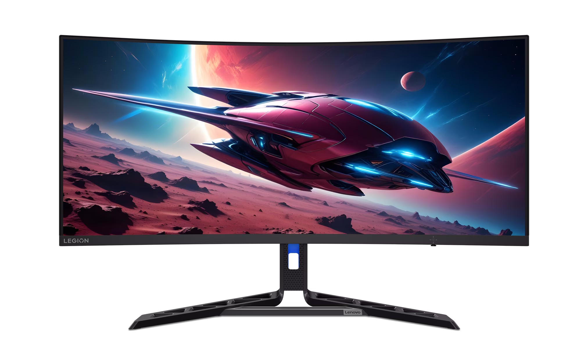 Lenovo Legion R34w-30 Gaming Monitor - 180Hz, WQHD Ultrawide AMD FreeSync™ Premium, 0,5ms (MPRT), 1500R Curved