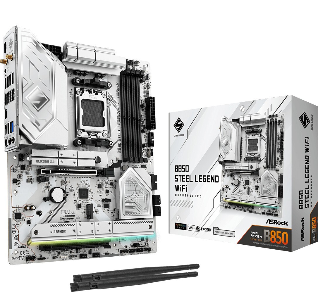 ASRock B850 Steel Legend WiFi Mainboard