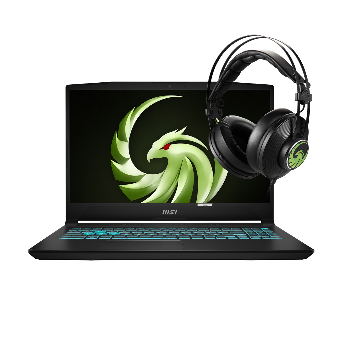 MSI Bravo 15 C7VFK-230 + Gaming Headset H991 - 15,6" FHD 144Hz Display, AMD Ryzen 7 7735HS, 16GB DDR5 RAM, 512GB SSD, NVIDIA RTX