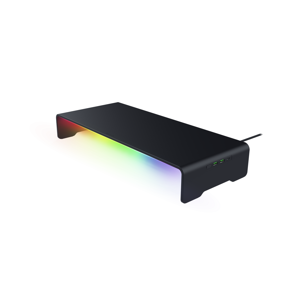 Razer Monitor Stand Chroma - integrierter USB-C-Dock, HDMI Anschluss, mit Razer Chroma Beleuchtung