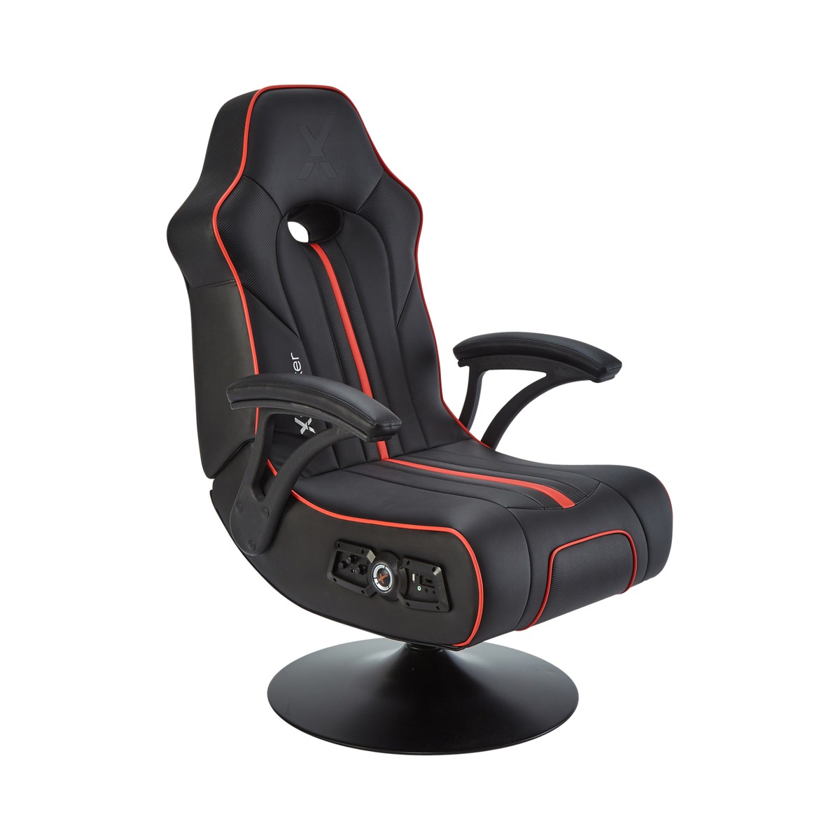 X Rocker Torque 2.1 Gaming & Entertainment Sessel mit Subwoofer & Vibration - Schwarz/Rot