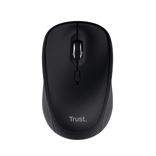 Trust Yvi+ Kompakte kabellose Maus für mehrere Geräte Schwarz