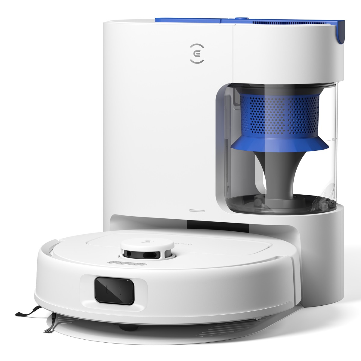 ECOVACS DEEBOT N20e PLUS Weiß Saug-Wisch-Roboter mit Absaugsation