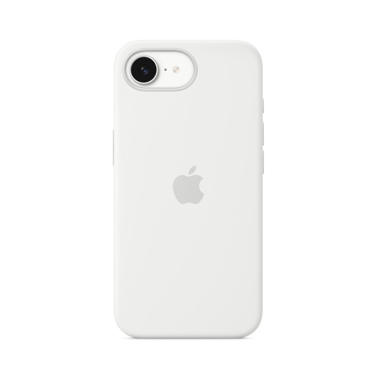 iPhone 16e Silicone Case – Weiß