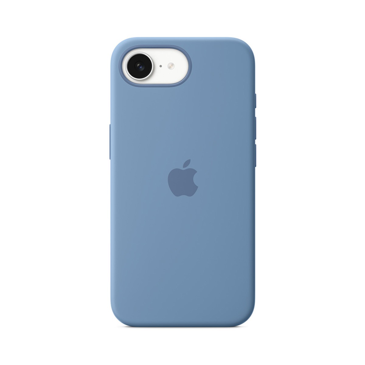 iPhone 16e Silicone Case – Winterblau