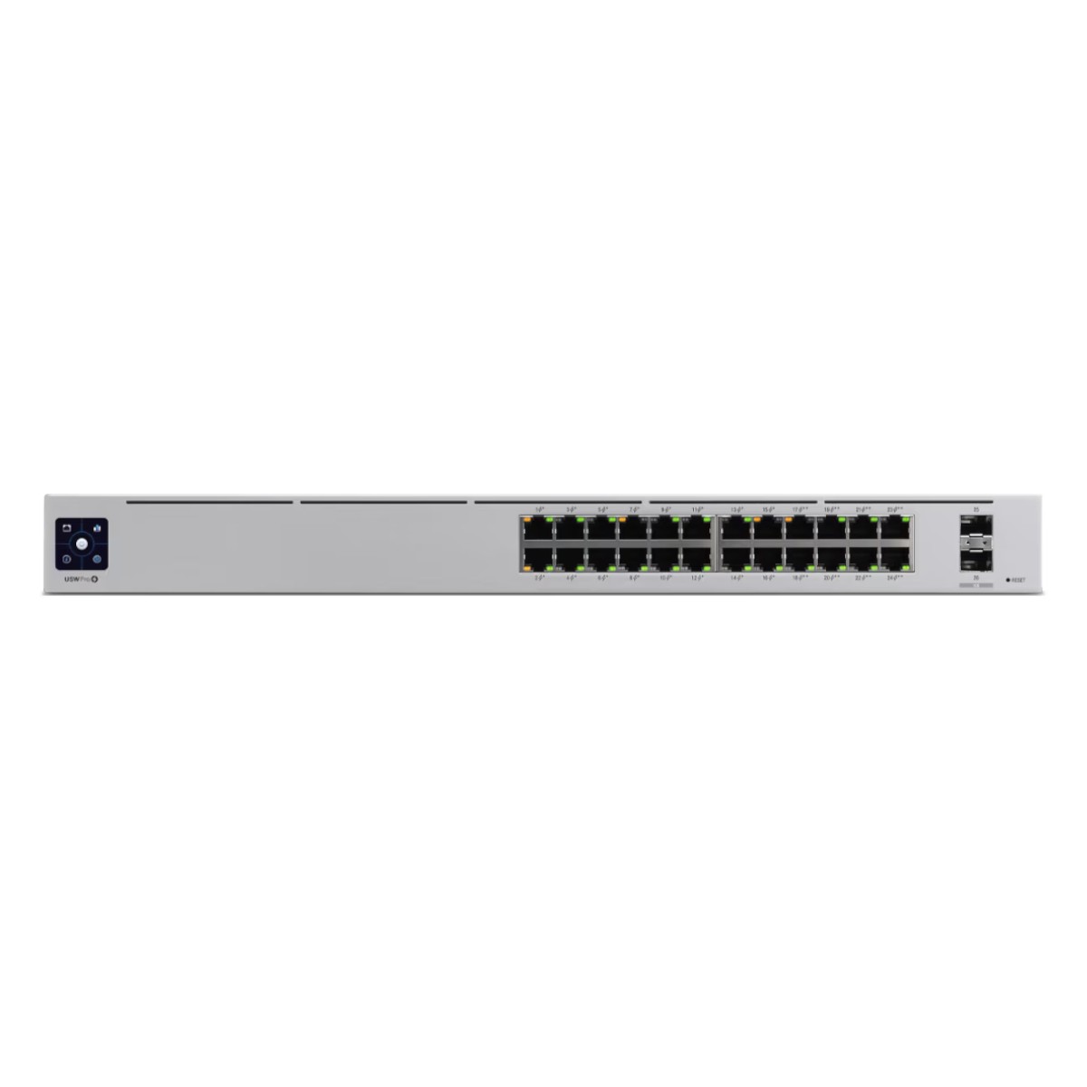Ubiquiti Professional 24-Port PoE Managed Switch 24x Gigabit Ethernet (16x PoE+ und 8x PoE++, max. 400W), 2x 10 Gbit/s SFP+
