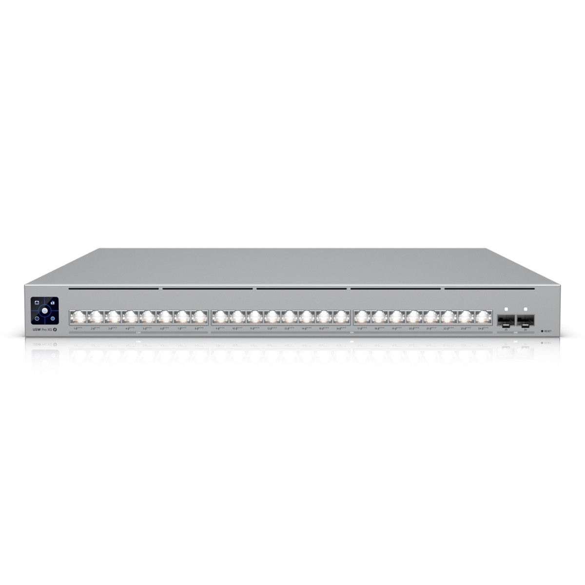 Ubiquiti Pro XG 24 PoE Managed Switch 2x 25G SFP28, 16x 10G Ethernet (PoE+++), 8x 2.5G Ethernet (PoE+++)