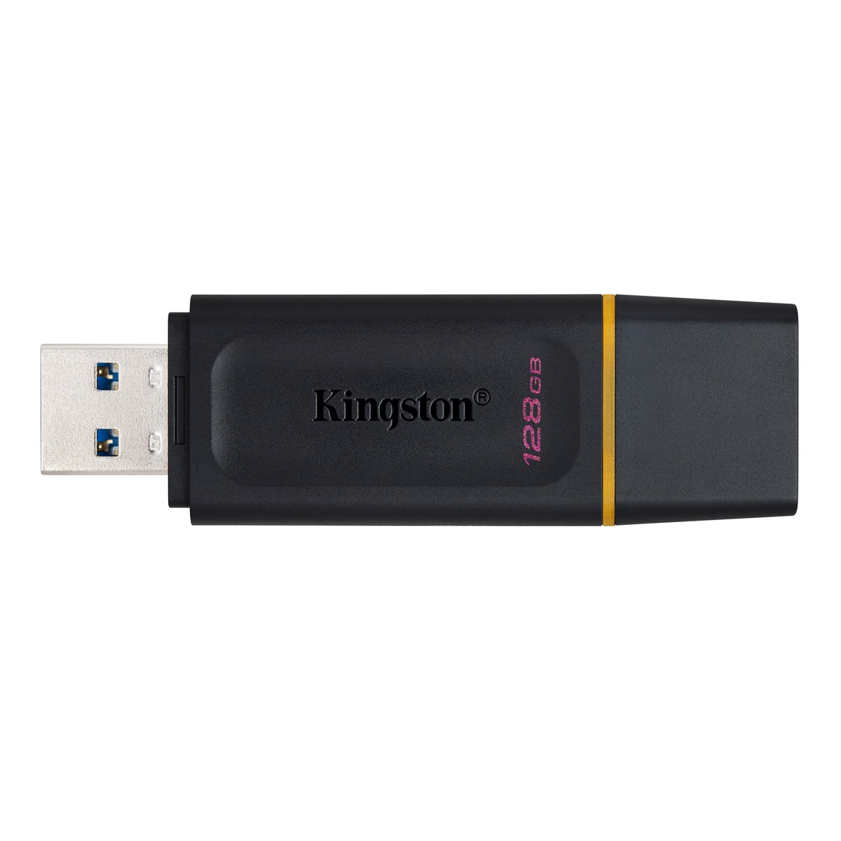 Kingston DataTraveler Exodia Typ-A 128GB USB-Stick Mit Schutzkappe, bis zu 100 MB/s, USB 3.2 Gen 1x1 (5 Gbit/s)