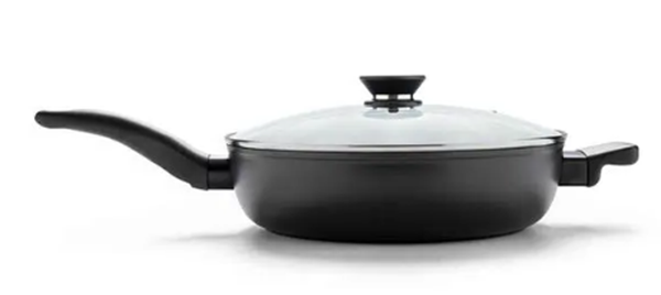 Antihaftpfanne mit Deckel, 28 cm, iCook