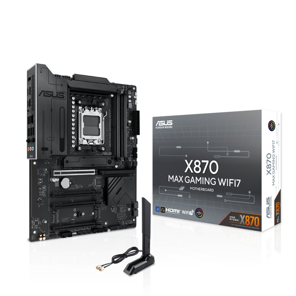 ASUS X870 Max Gaming WIFI7 Mainboard Sockel AM5
