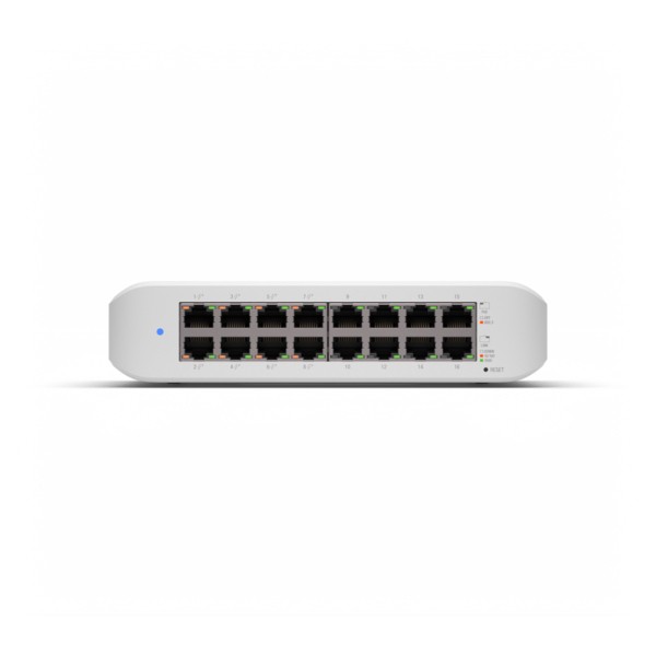 Ubiquiti Lite 16-Port PoE Managed Switch 16x Gigabit Ethernet (8x PoE+, max. 45W)