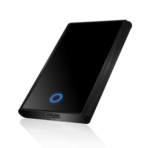 ICY BOX 2,5 Zoll HDD-Gehäuse, USB 3.0 - schwarz