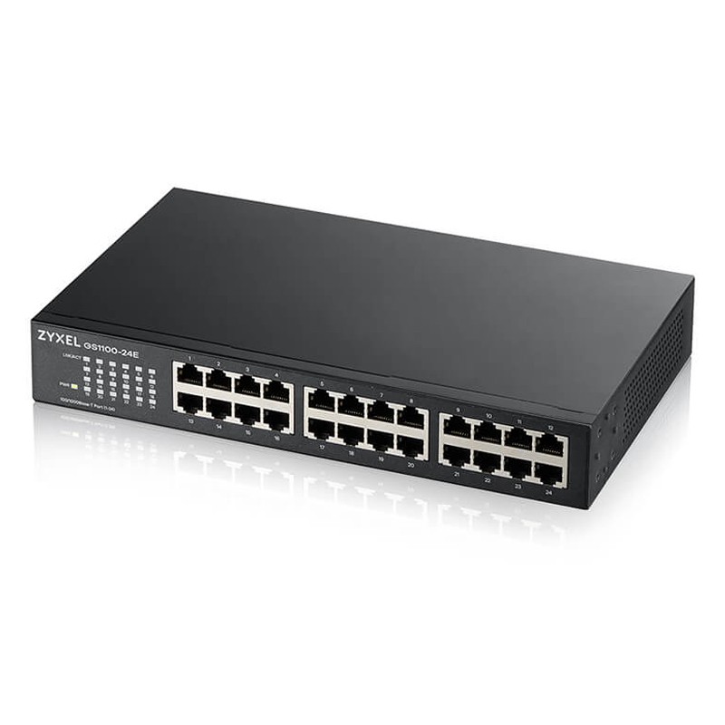 Zyxel GS1100-24E V3 Unmanaged Switch 24x Gigabit Ethernet
